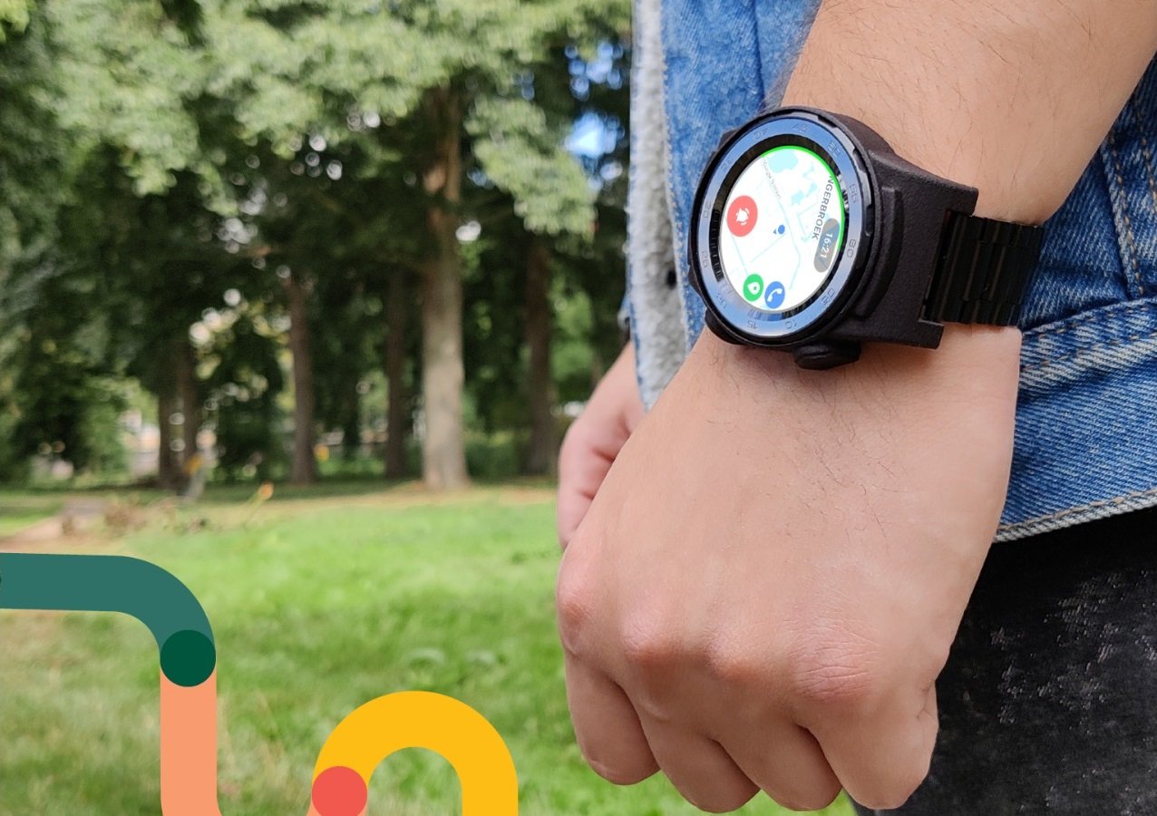 Miles - smartwatch aan